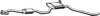 FORD 1643406 Middle Silencer